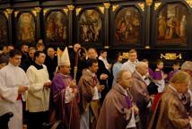 Bp Leszkiewicz odprawił pierwszą mszę św. w Bochni