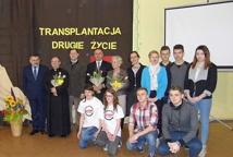 W Łapanowie o transplantacji