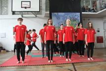Pokaz mody na zakończenie wernisażu w „Plastyku”