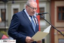 Święto Konstytucji 3 Maja - żywa flaga na rynku
