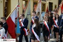 Święto Konstytucji 3 Maja - żywa flaga na rynku