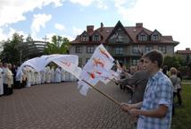 Symbole Światowych Dni Młodzieży przybyły do Bochni