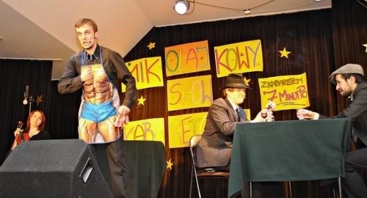kabaretowy show w Łapanowie