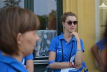Wolontariusza portret własny
