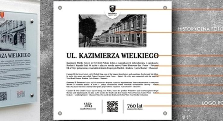 Pojawiły się tabliczki z opisami ulic