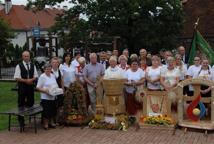 Dożynki powiatowe: piękne wieńce i… gradobicie