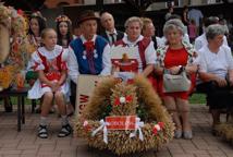 Dożynki powiatowe: piękne wieńce i… gradobicie