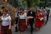 Dożynki powiatowe: piękne wieńce i… gradobicie