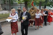 Dożynki powiatowe: piękne wieńce i… gradobicie