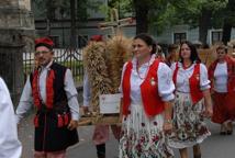 Dożynki powiatowe: piękne wieńce i… gradobicie