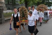 Dożynki powiatowe: piękne wieńce i… gradobicie