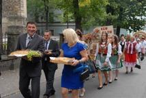 Dożynki powiatowe: piękne wieńce i… gradobicie