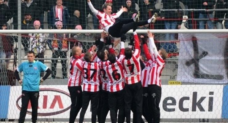 Noworoczny trening Cracovii 