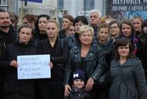 W Bochni odbył się „czarny protest”