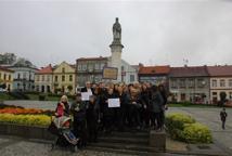 W Bochni odbył się „czarny protest”