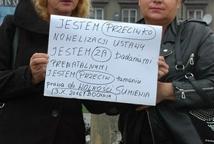 W Bochni odbył się „czarny protest”