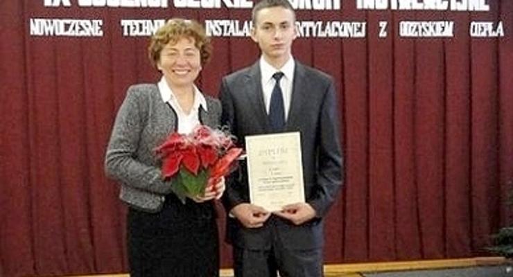 Uczeń z Budowlanki bezkonkurencyjny 