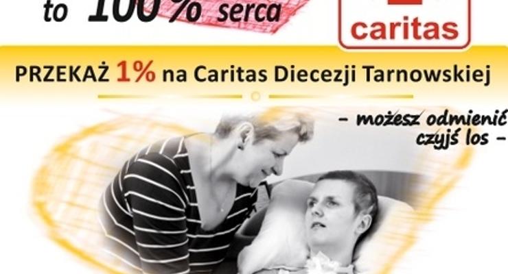 1 proc. dla Caritas Diecezji Tarnowskiej