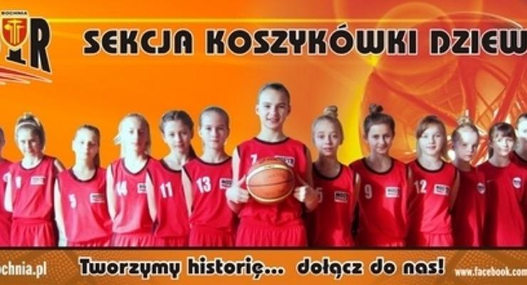 Zdecydowana wygrana młodych koszykarek