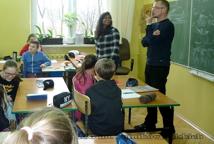 Niezwykły gość w szkole w Nieszkowicach