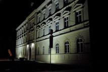 Nocna iluminacja I LO