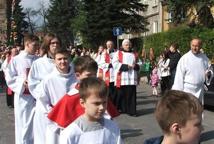 Procesja palmowa przeszła ulicami Bochni