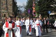 Procesja palmowa przeszła ulicami Bochni