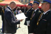 Jubileusz 25-lecia powołania Państwowej Straży Pożarnej-awanse, odznaczenia