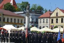 Jubileusz 25-lecia powołania Państwowej Straży Pożarnej-awanse, odznaczenia