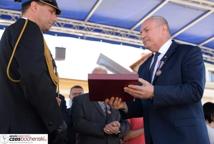 Jubileusz 25-lecia powołania Państwowej Straży Pożarnej-awanse, odznaczenia