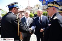 Jubileusz 25-lecia powołania Państwowej Straży Pożarnej-awanse, odznaczenia