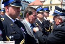 Jubileusz 25-lecia powołania Państwowej Straży Pożarnej-awanse, odznaczenia