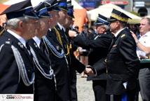 Jubileusz 25-lecia powołania Państwowej Straży Pożarnej-awanse, odznaczenia