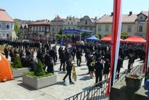 Małopolscy strażacy przemaszerowali przez Bochnię
