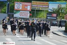 Małopolscy strażacy przemaszerowali przez Bochnię
