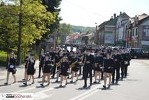 Małopolscy strażacy przemaszerowali przez Bochnię