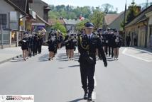 Małopolscy strażacy przemaszerowali przez Bochnię