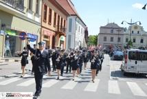 Małopolscy strażacy przemaszerowali przez Bochnię