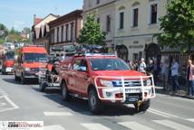 Małopolscy strażacy przemaszerowali przez Bochnię