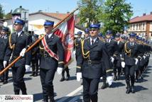 Małopolscy strażacy przemaszerowali przez Bochnię