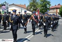 Małopolscy strażacy przemaszerowali przez Bochnię