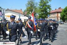 Małopolscy strażacy przemaszerowali przez Bochnię