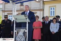 Małopolscy strażacy przemaszerowali przez Bochnię