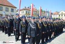 Małopolscy strażacy przemaszerowali przez Bochnię