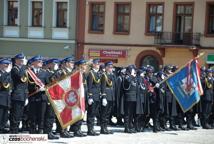 Małopolscy strażacy przemaszerowali przez Bochnię