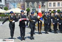 Małopolscy strażacy przemaszerowali przez Bochnię