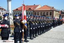 Małopolscy strażacy przemaszerowali przez Bochnię