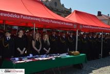 Małopolscy strażacy przemaszerowali przez Bochnię
