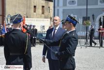 Małopolscy strażacy przemaszerowali przez Bochnię