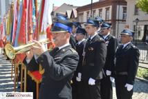 Małopolscy strażacy przemaszerowali przez Bochnię